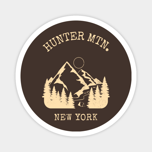 HUNTER MOUNTAIN NEW YORK Magnet by Cult Classics